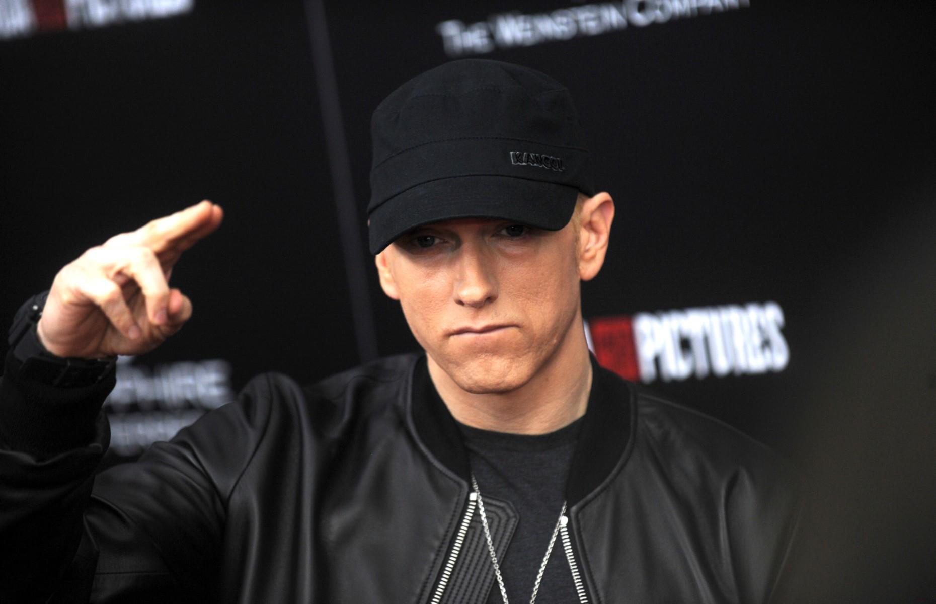Eminem is signed